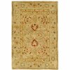 Safavieh 4 x 6 ft. Small Rectangle Traditional Antiquity- Brown and Beige Hand Tufted Rug AT822B-4